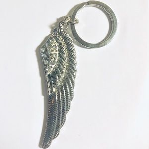 Angel Wings Crystal Keychain NEW